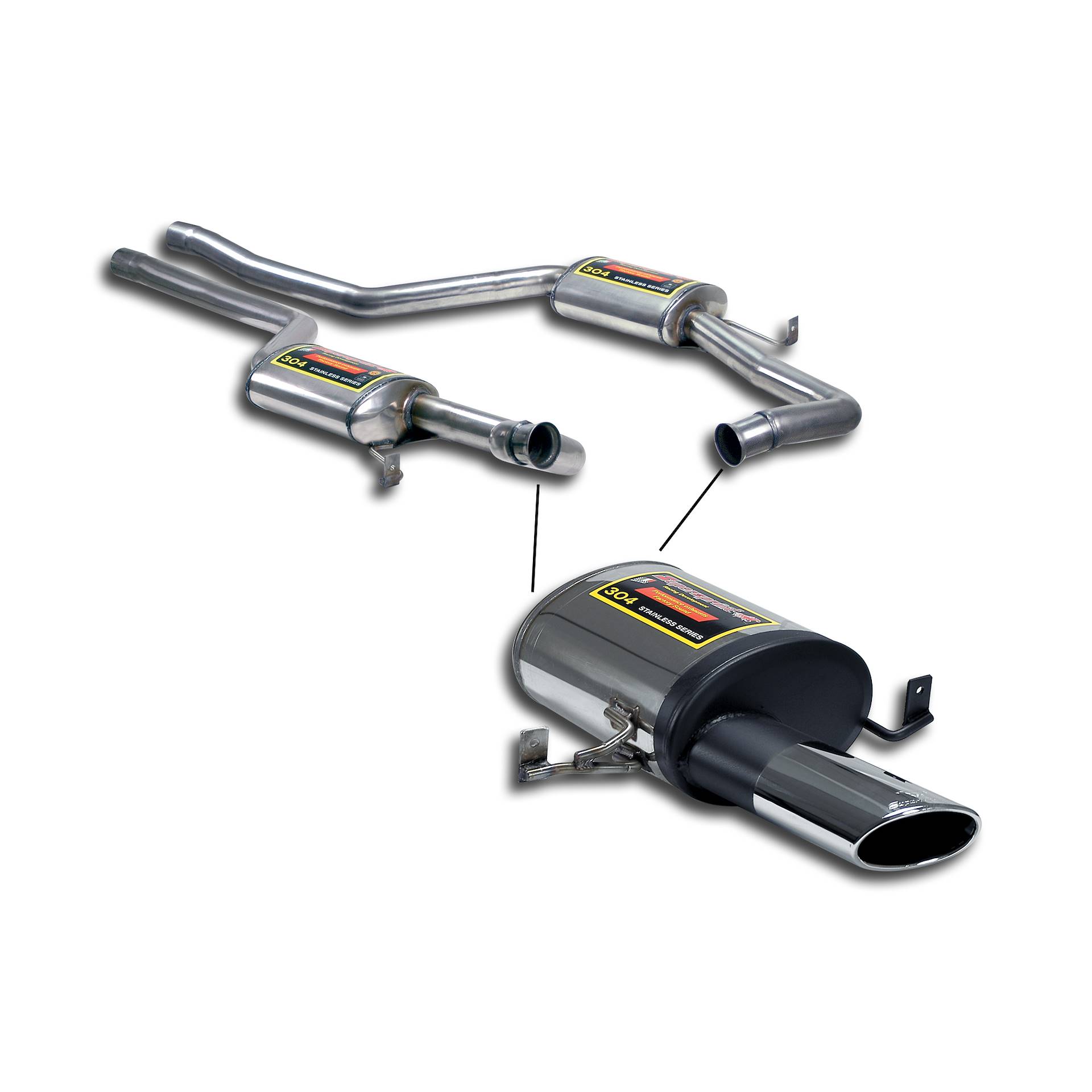 Street performance pack Cat.-Back